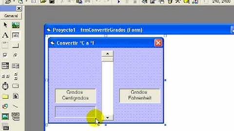 Uso de ScrollBar en visual basic 6.0