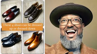 4 Men's Shoes You Can Dress Up or Dress Down