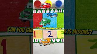Learn to Count 1 to 5 with Trucks! 🚒🚎#shorts #countingforkids #preschool
