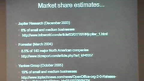 Why open standards matter: The Open Document Format