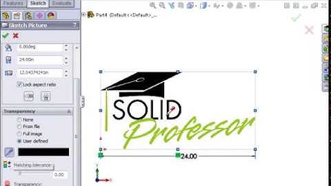 SolidWorks Part Modeling 01 Advanced Sketching   10 Sketch Picture