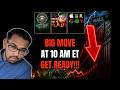 🚨 BIG MOVE AT 10 AM ET! SPY, QQQ, TSLA, ES, NVDA, AAPL, AMZN, META, AMD, & BTC Predictions! 🚀