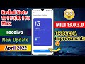 Redmi Note 10 Pro/10 Pro Max New Update MIUI 13.0.3.0 April 2022 | Latest Update | Fix All Bugs