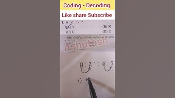 coding and Decoding