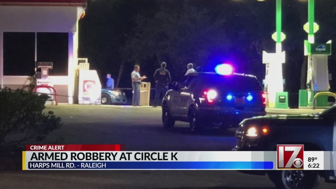 Armed robbery reported at Raleigh Circle K store - YouTube