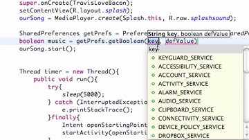 Android Developing Applications Tutorial 57 Accessing Preferences from an Activity