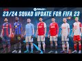 RELEASE 23/24 SQUAD UPDATE TRANSFER | FIFA 16 MOBILE
