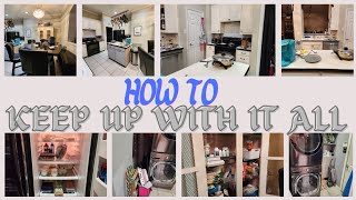 Keeping Up With My Organized Spaces | Kitchen Reset, Fridge Clean &amp; Pantry Tidy
