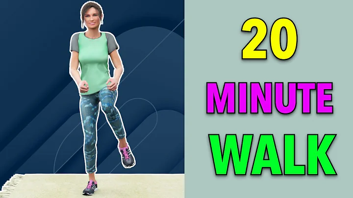 20-Min Calorie-Burning Walk - At Home Exercise