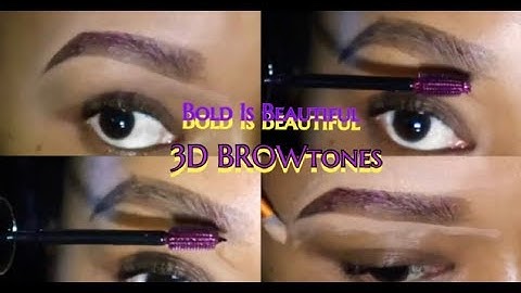 BENEFIT COSMETICS Bold Is Beautiful 3D BROWtones