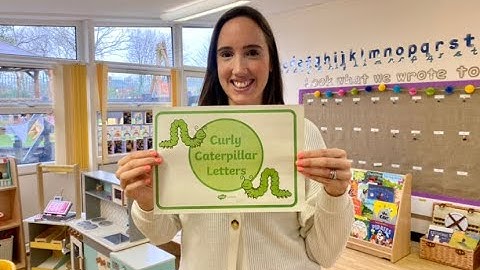 Write Curly Caterpillar Letters with Mrs S