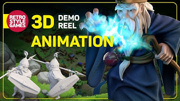 3D Game Animation Demo Reel