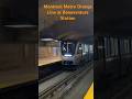 Montreal Metro Orange Line Arrives at Bonaventure Station #train #metro #montreal
