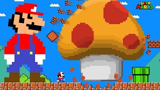 Super Mario and Tiny Mario's Weird Mushroom Bloopers