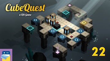 CubeQuest - a QB Game: Level 22 Solution + Secret & iOS Gameplay Walkthrough (by Stephan Goebel)
