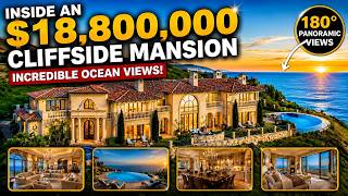 Inside an $18,800,000 California Cliffside Mansion with Breathtaking Ocean Views