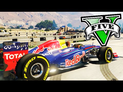 GTA V MOD FORMULA 1 RED BULL EL COCHE MAS RAPIDO DE GTA !! ALUCINANTE!!! GTA 5 PC MODS Makiman