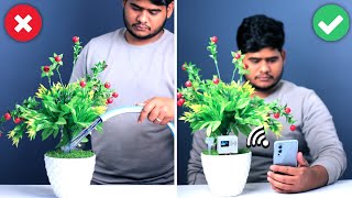 Smart plant monitoring system with OLED display