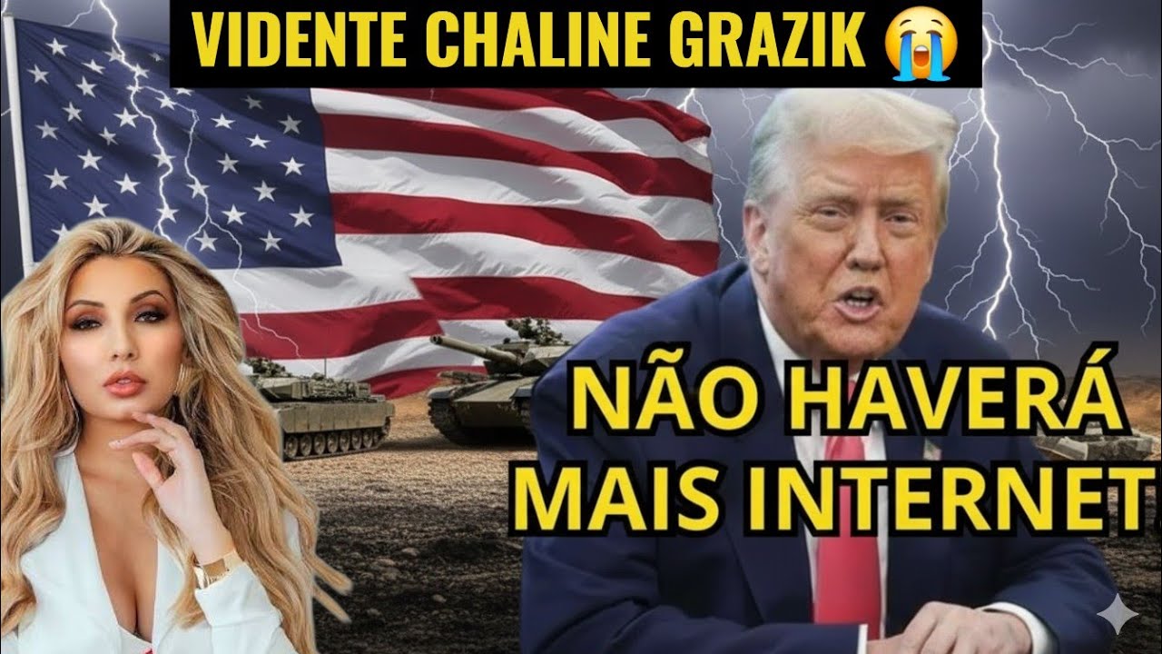 URGENTE! O APOCALIPSE JÁ COMEÇOU E O APAGÃO ESTÁ PRÓXIMO! PREVISÃO #CHALINEGRAZIK 