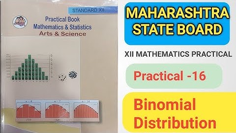 12th Math Practical Book | 12th Mathematics & Statistics | HSC Math Handbook all Solutions
