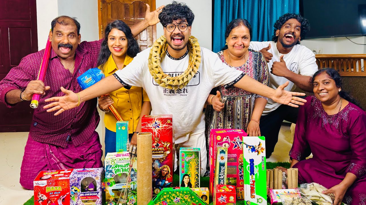 DIWALI SPECIAL FIRE WORKS WITH FAMILY 🤩