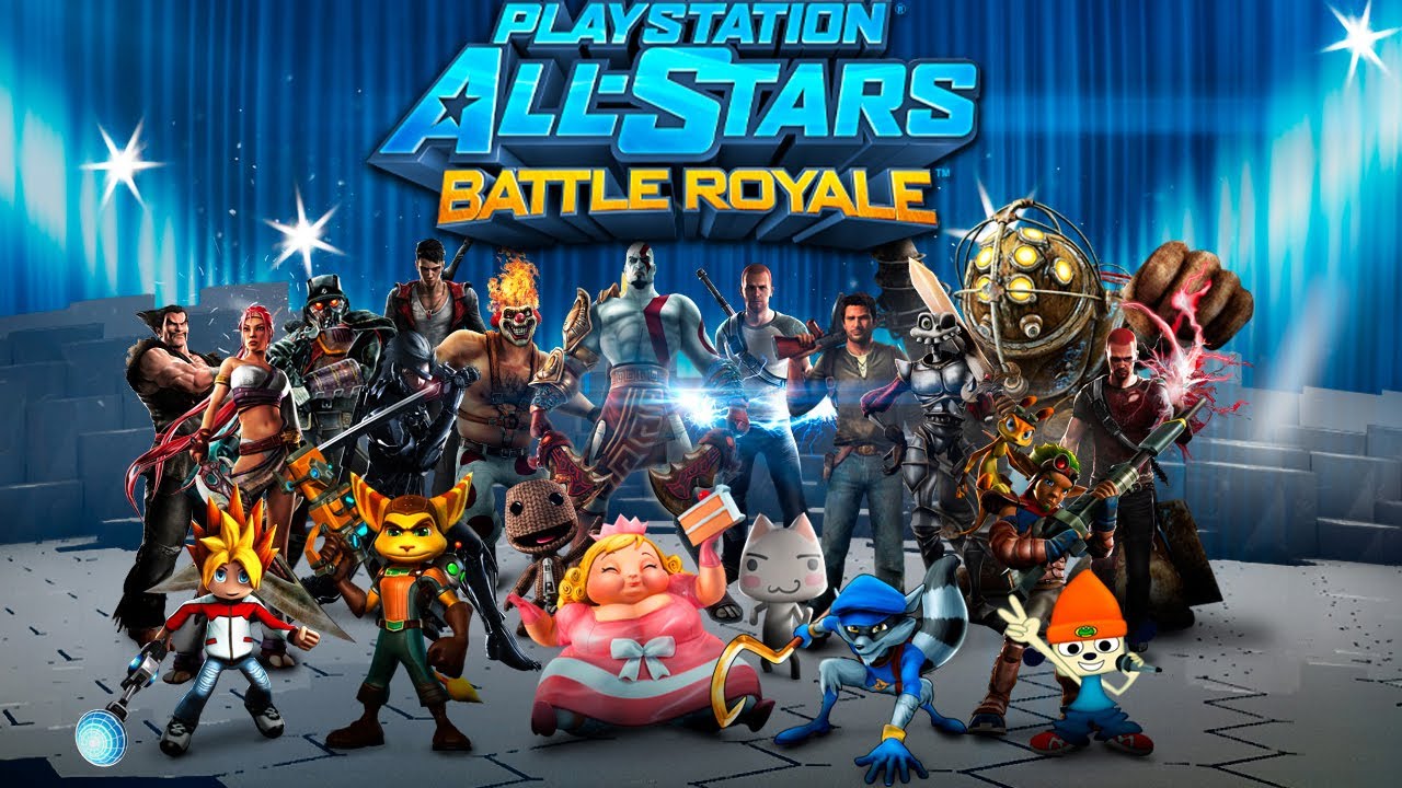 Ps battle. PS all Stars Battle-Royale. PLAYSTATION all-Stars: Battle Royale. PLAYSTATION all-Stars Battle Royale characters. PLAYSTATION Stars Battle Royale.