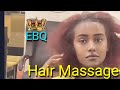 Hair massage  ebq l ethiopian beauty queen  ethiopia ethiopianmusic fashion makeup blackpink