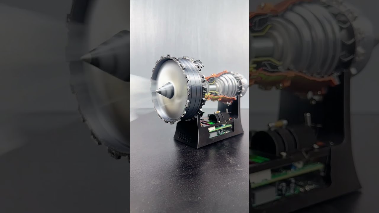 Brushless Motor Version Super RR Trent 900 Turbofan Engine Model