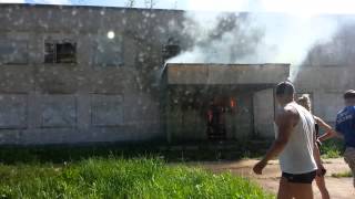Ржев 2014. Пожар в Гарнизоне