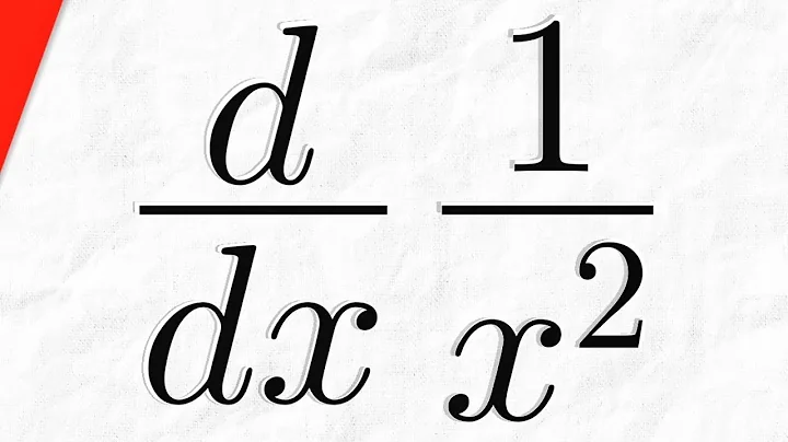 Derivative of 1/x^2 with Power Rule | Calculus 1 Exercises