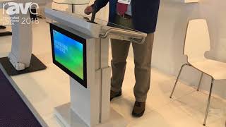 ISE 2018: TEMAS Technology Showcases Its New DL27M Digital Podium