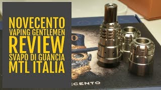 900 NOVECENTO - THE VAPING GENTLEMAN CLUB - REVIEW