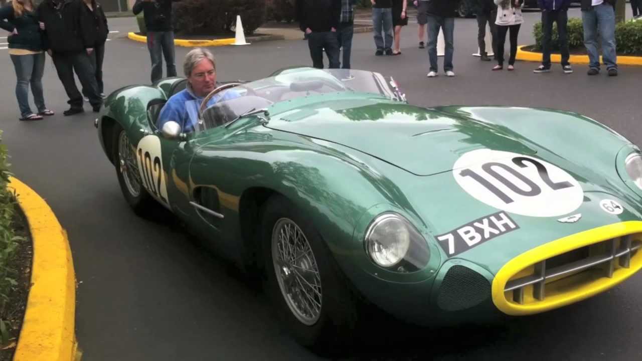 1957 Aston Martin Dbr2 Race Car Drive By Youtube