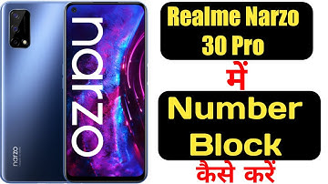 How to block number in Realme narzo 30 pro || how to add number in blacklist on Realme narzo 30 pro|