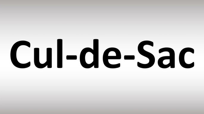 Cul-de-Sac - Usage, Meaning & Spelling