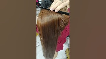 quấn tóc cột giả thẳng dài qua mông #toccot