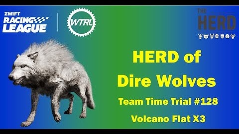 Zwift Racing League - TTT #128 Volcano Flat