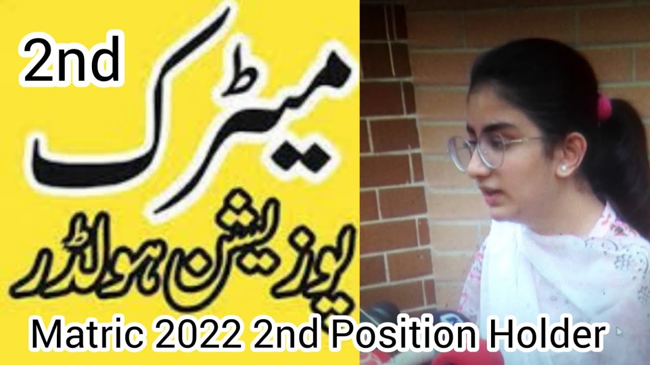 Rabia Imran Chhabra Who Got 2st Position in Karachi Matric Board Exams ...