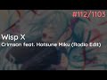 osu! daily challenge #131 | Wisp X - Crimson feat. Hatsune Miku (Radio Edit)