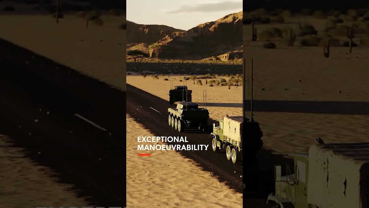 HAVOC 8x8 RCV: Hybrid Power for Modern Missions | EDGE Group