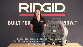 Ridgid Flexshaft Km-1004 Machine De Fraisage | Présentation Complète Et Mode D'emploi