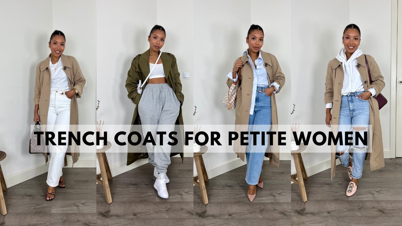 7 Ways To Wear A Trench Coat | How To Make A Trench Coat Look Better For  Petites And Curvy Body - Youtube