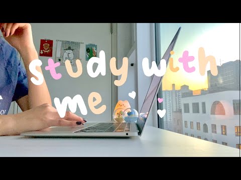 study with me (ﾉ◕ヮ◕)ﾉ*:･ﾟ✧ (no bgm)