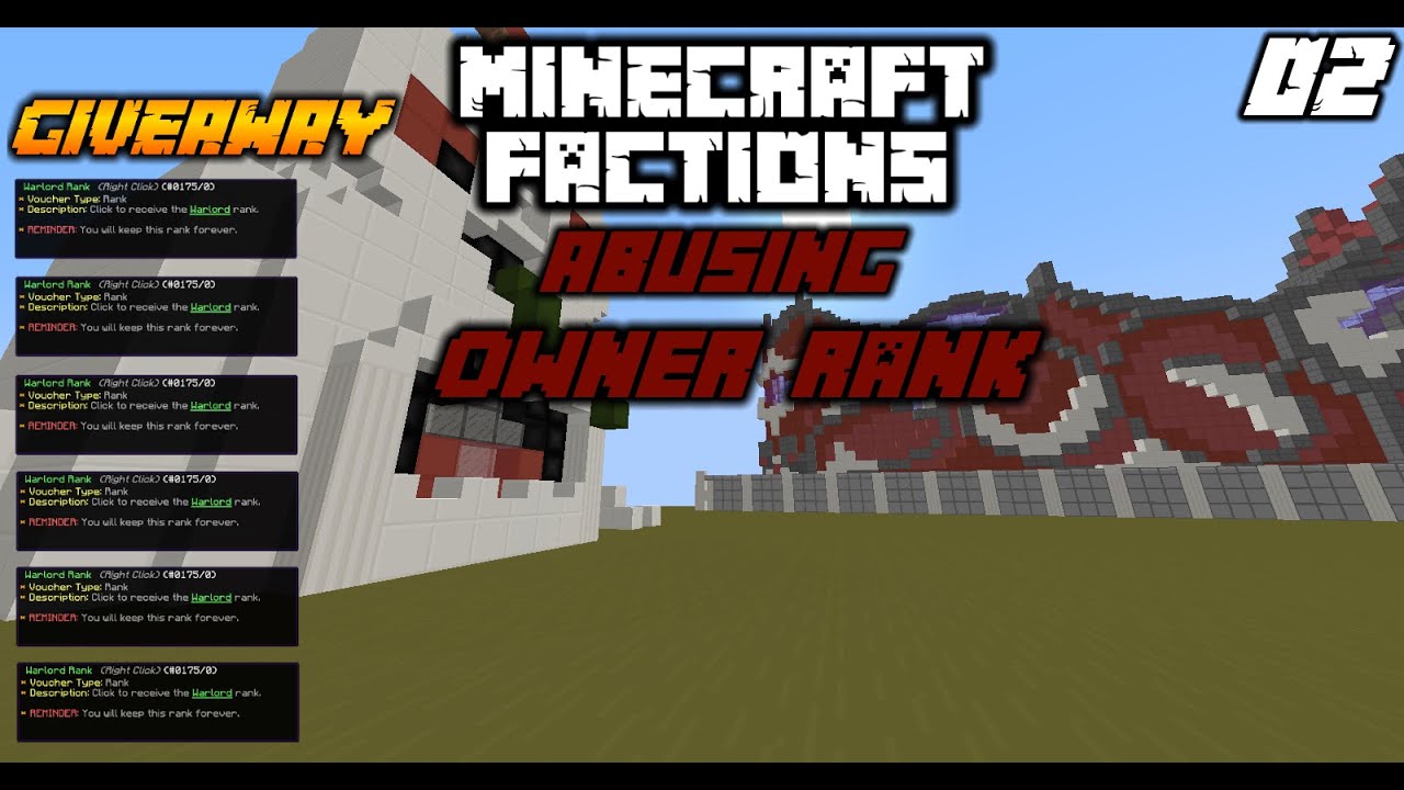 I ABUSED OWNER RANK | PvPBoss Factions Episode 02
