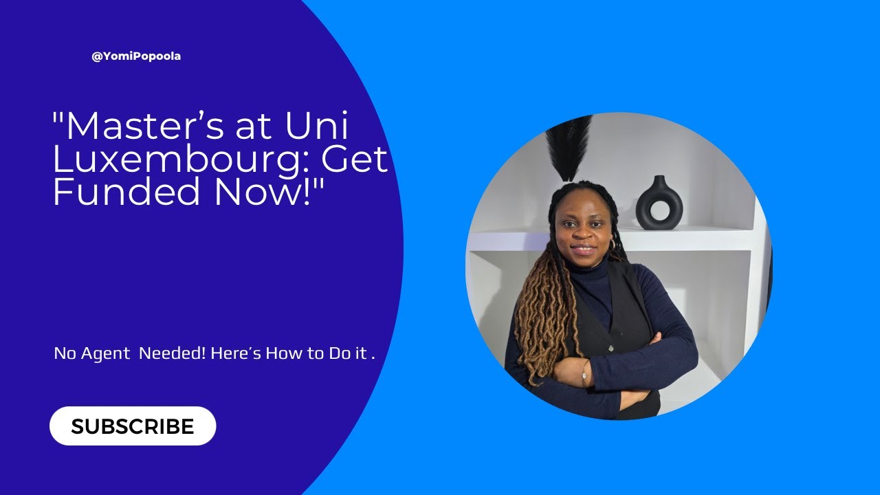 University of Luxembourg Masters degree Scholarship for International Students