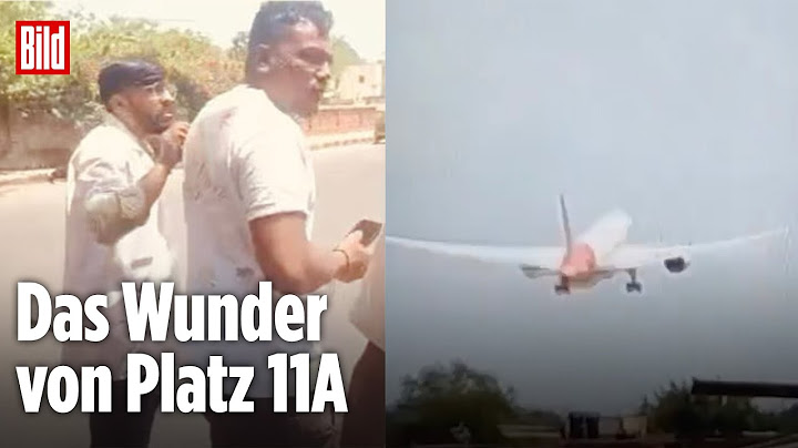 Indien: ER überlebte den Flugzeugabsturz mit über 200 Toten