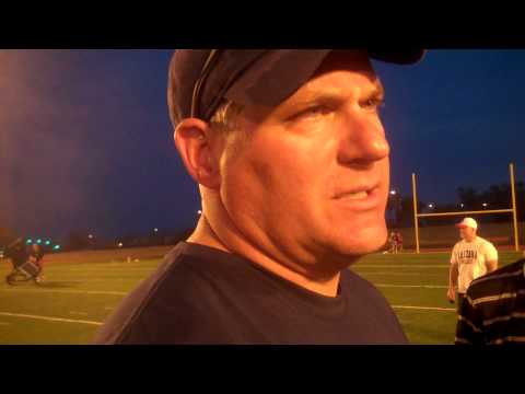 U of A football scrimmage - Rich Rodriguez