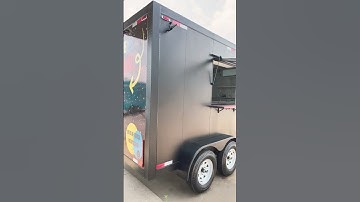 Shaved ice Trailer! #foodtrailer #custom #foodtruck #generators #concession