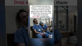 They fought for 10 hours straight to save one life #funny #joy #shorts