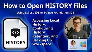 How to Open HISTORY Files (Eclipse IDE Local History Data)